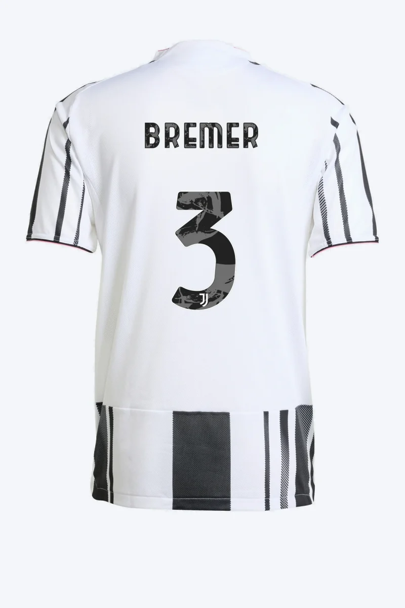 Bremer 3 Voetbalshirt - Juventus 25/26 Thuis Authentic