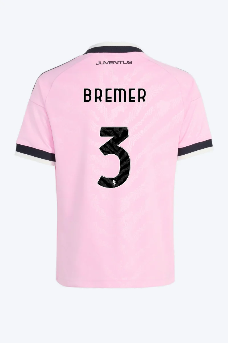 Bremer 3 Voetbalshirt - Juventus 26/27 Uit Kids