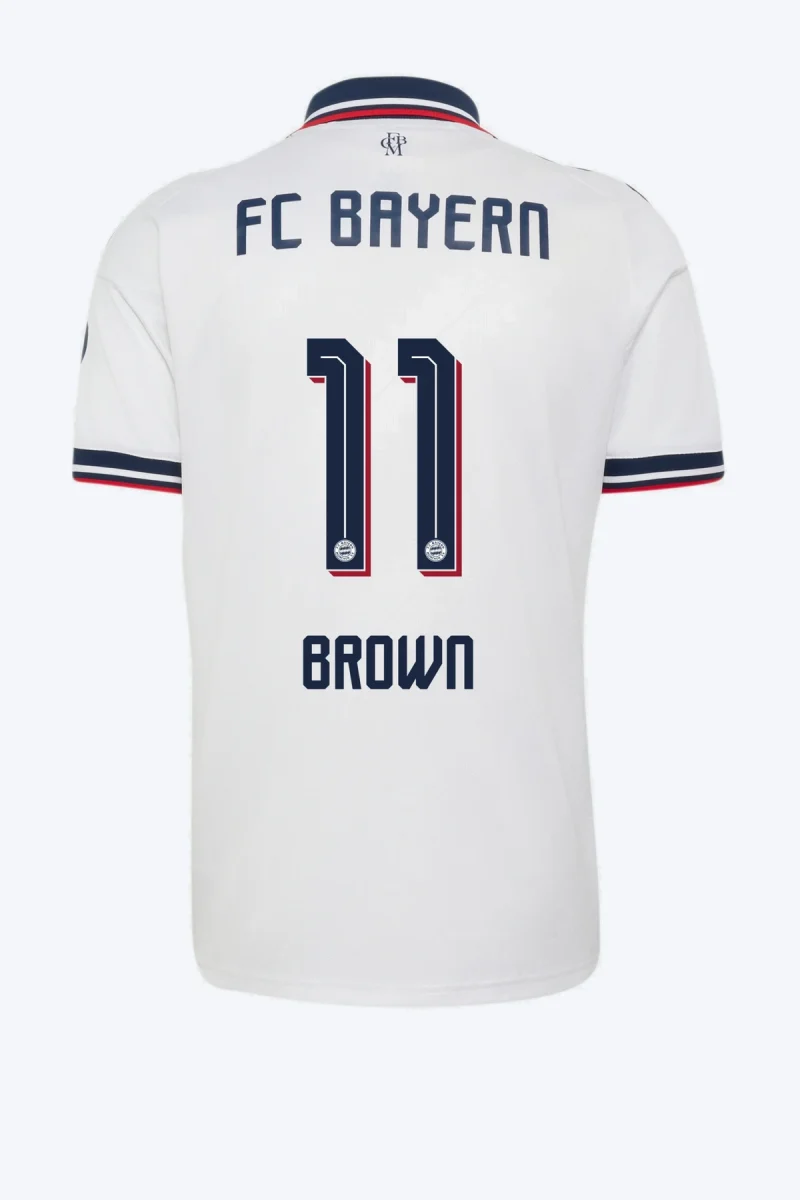 Brown 11 Voetbalshirt - FC Bayern 26/27 Uit