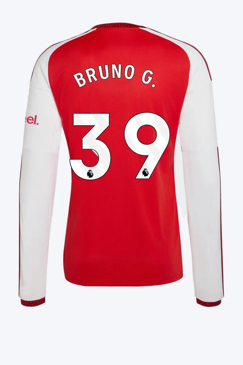Bruno G. 39 Voetbalshirt - Arsenal FC 26/27 Thuis Lange Mouw