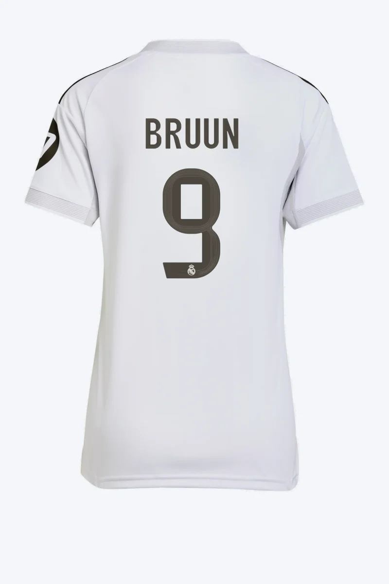 Bruun 9 Voetbalshirt - Real Madrid 25/26 Thuis