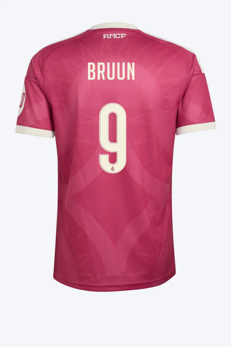 Bruun 9 Voetbalshirt - Real Madrid 26/27 Derde