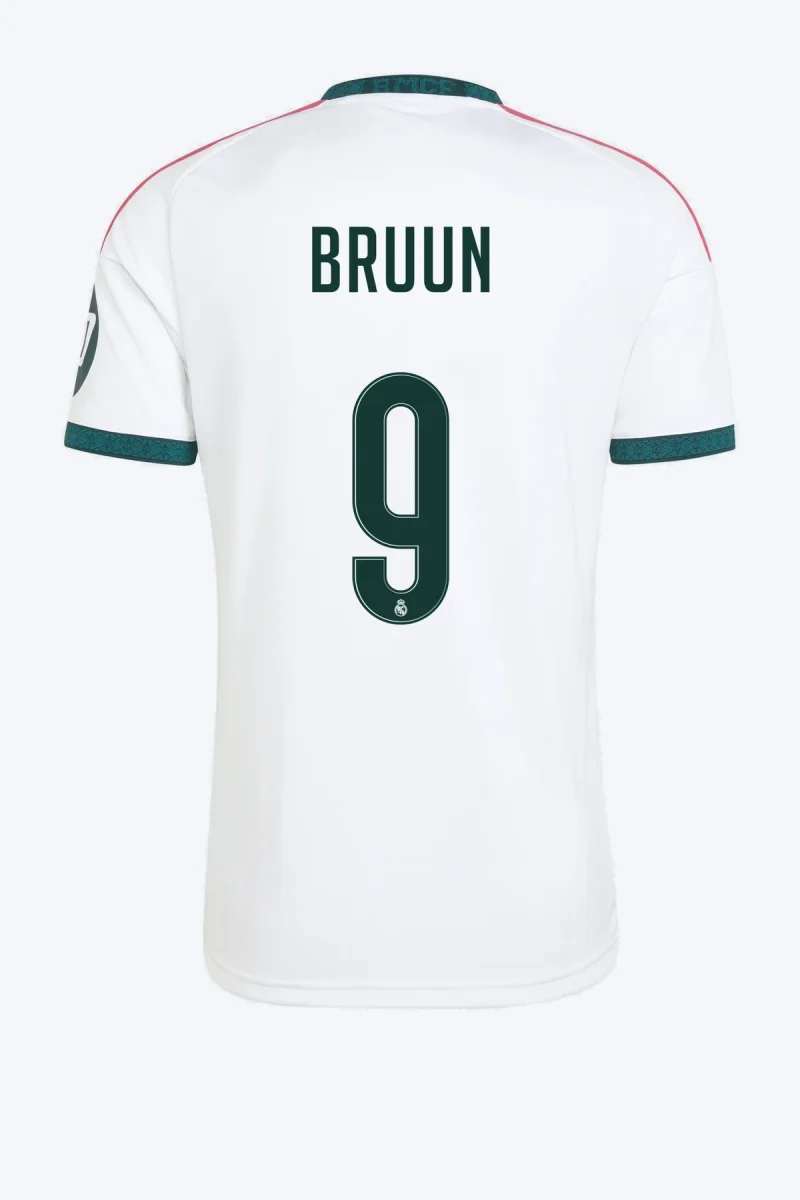Bruun 9 Voetbalshirt - Real Madrid 26/27 Thuis