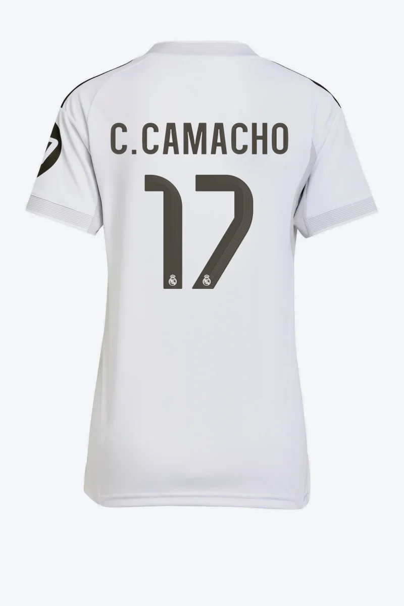 C. Camacho 17 Voetbalshirt - Real Madrid 25/26 Thuis