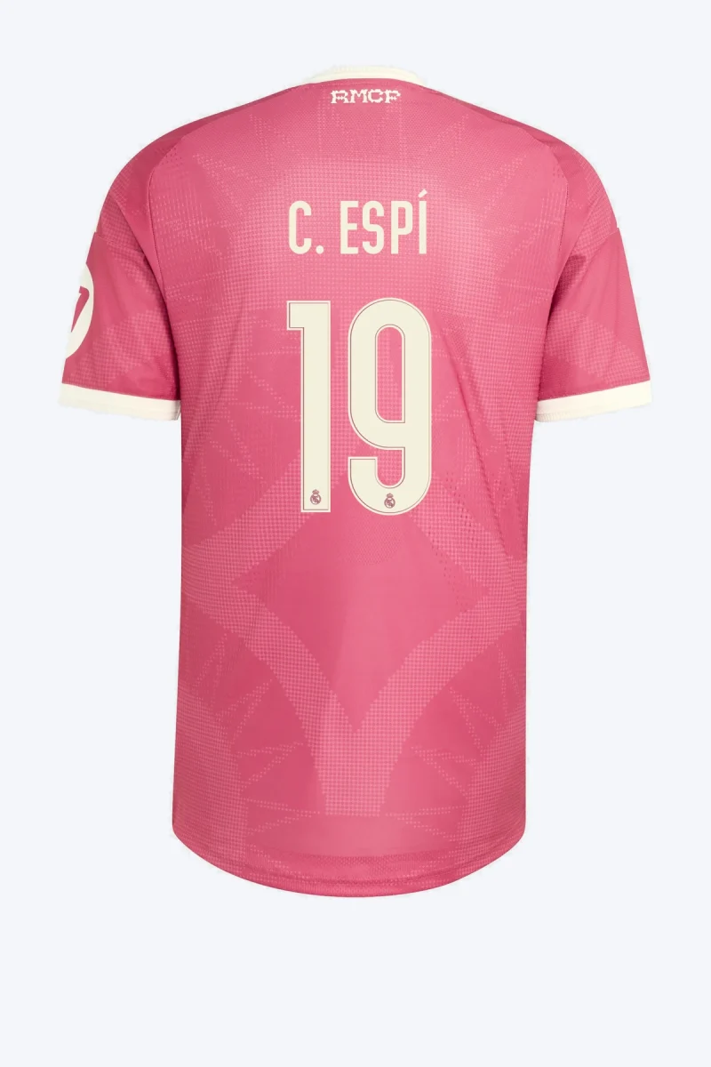 C. Espí 19 Voetbalshirt - Real Madrid 26/27 Derde Authentic