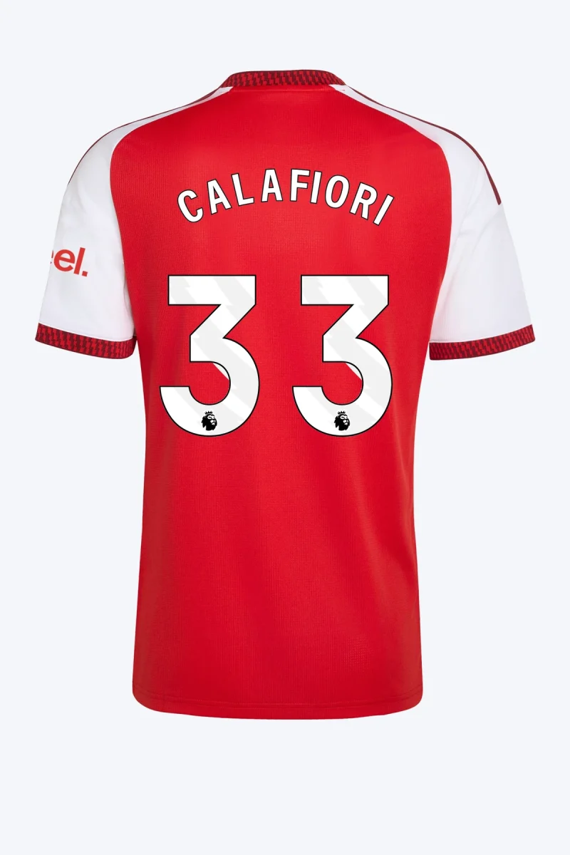 Calafiori 33 Voetbalshirt - Arsenal FC 26/27 Thuis