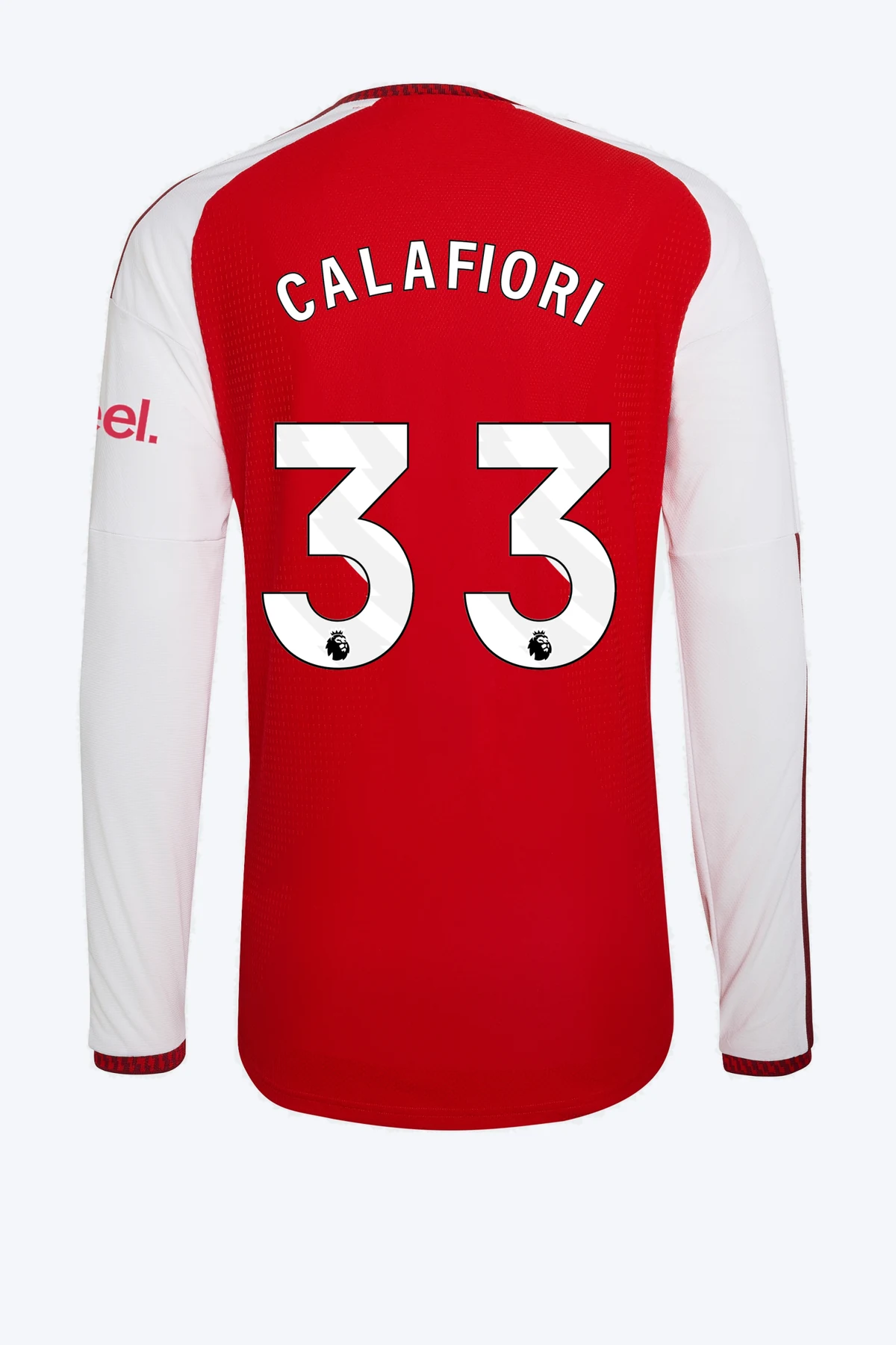 Calafiori 33 Voetbalshirt - Arsenal FC 26/27 Thuis Authentic Lange Mouw