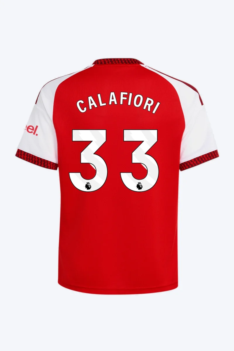Calafiori 33 Voetbalshirt - Arsenal FC 26/27 Thuis Kids