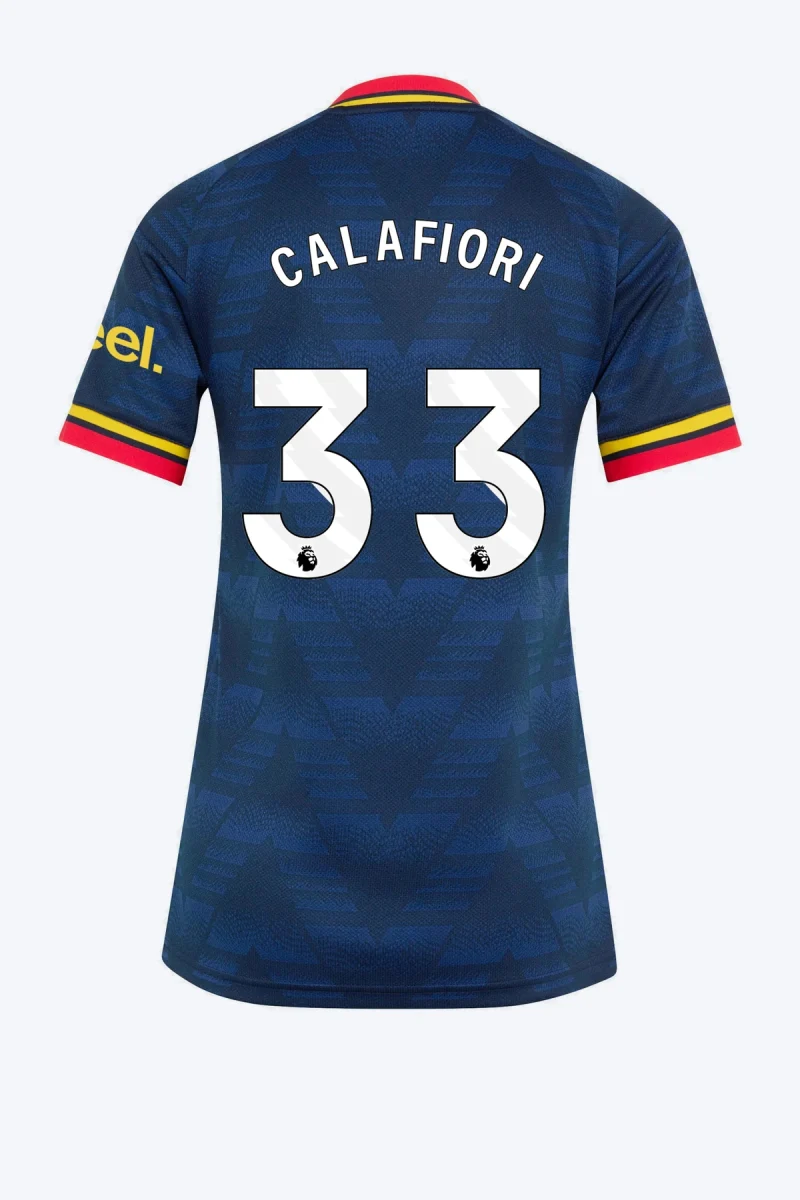 Calafiori 33 Voetbalshirt - Arsenal FC 26/27 Uit