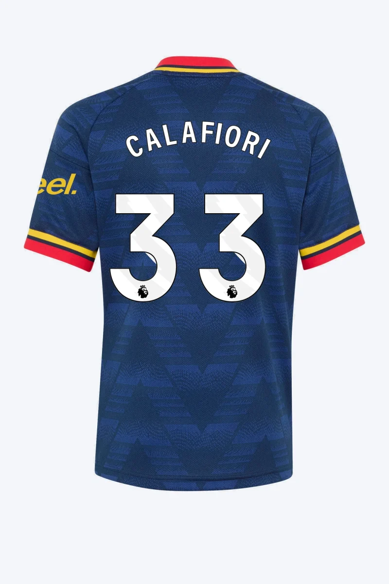 Calafiori 33 Voetbalshirt - Arsenal FC 26/27 Uit Kids