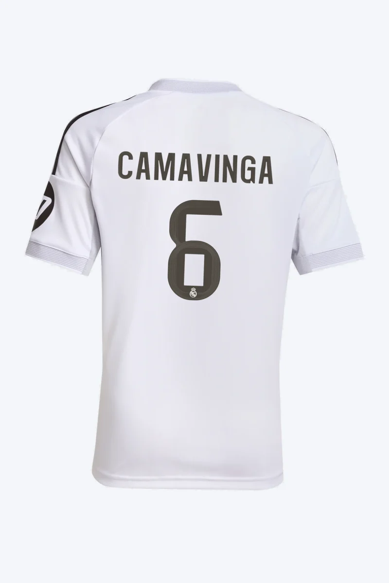 Camavinga 6 Voetbalshirt - Real Madrid 25/26 Thuis