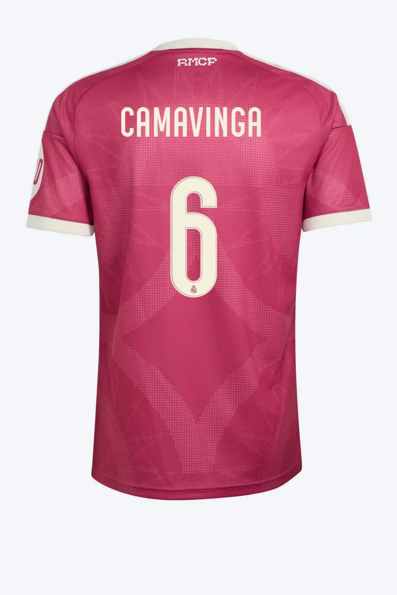 Camavinga 6 Voetbalshirt - Real Madrid 26/27 Derde