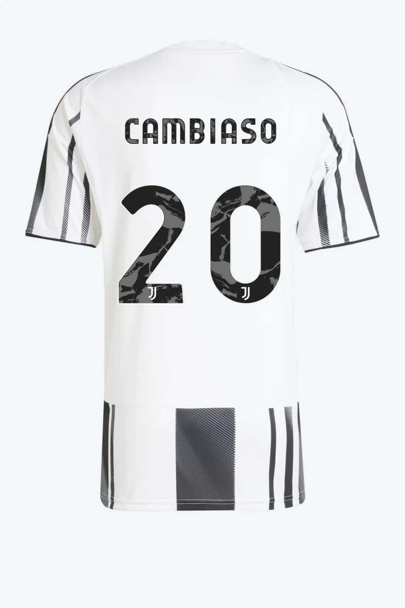 Cambiaso 20 Voetbalshirt - Juventus 25/26 Thuis