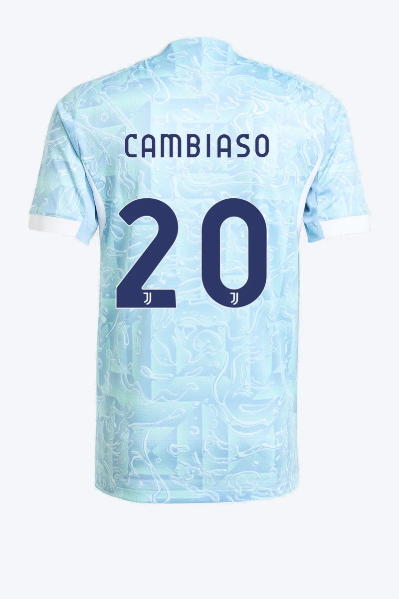Cambiaso 20 Voetbalshirt - Juventus 25/26 Uit Authentic