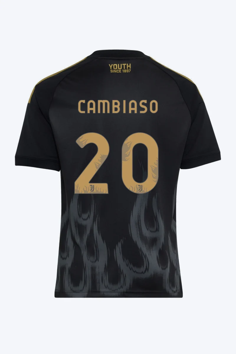 Cambiaso 20 Voetbalshirt - Juventus 26/27 Derde Kids