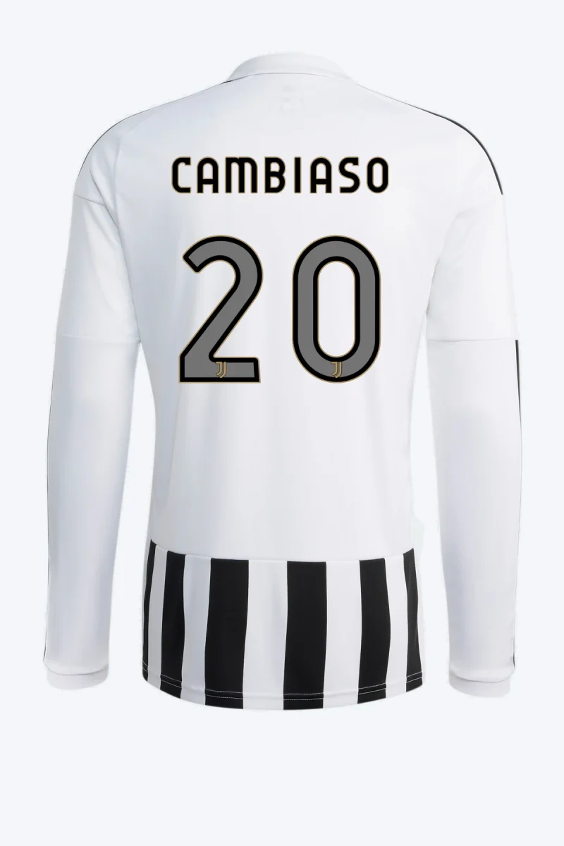 Cambiaso 20 Voetbalshirt - Juventus 26/27 Thuis Lange Mouw