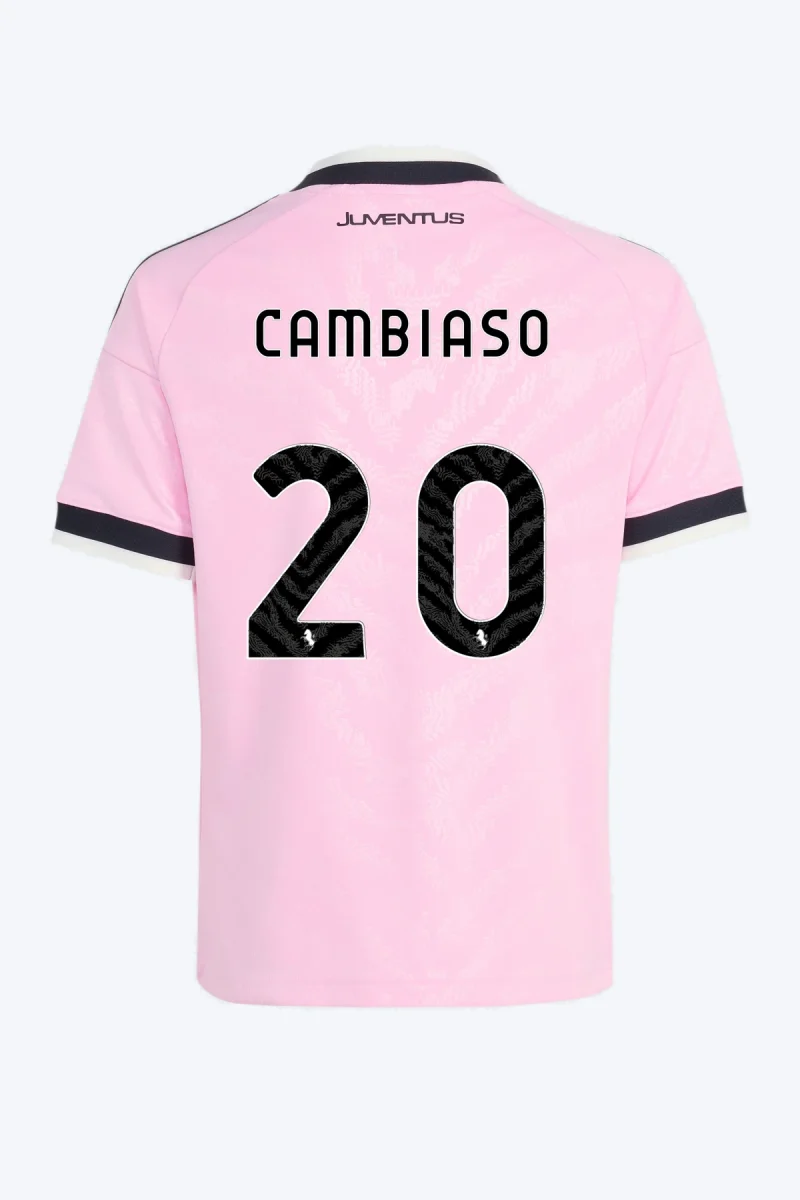 Cambiaso 20 Voetbalshirt - Juventus 26/27 Uit Kids