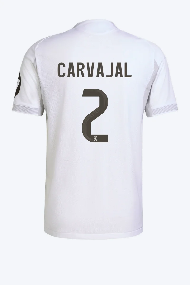 Carvajal 2 Voetbalshirt - Real Madrid 25/26 Thuis Authentic