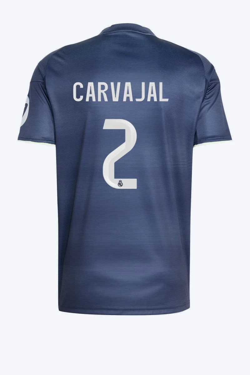 Carvajal 2 Voetbalshirt - Real Madrid 25/26 Uit