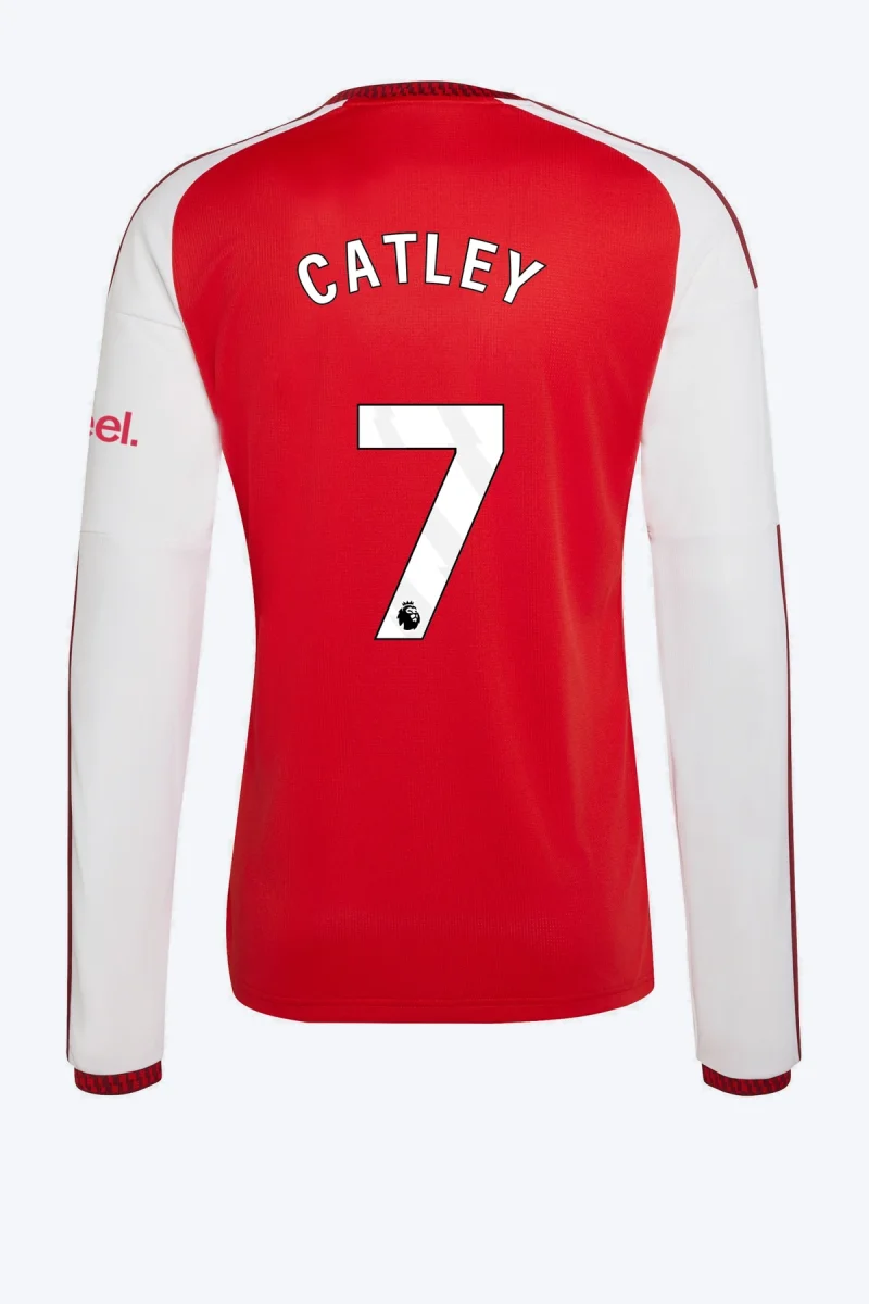 Catley 7 Voetbalshirt - Arsenal FC 26/27 Thuis Lange Mouw