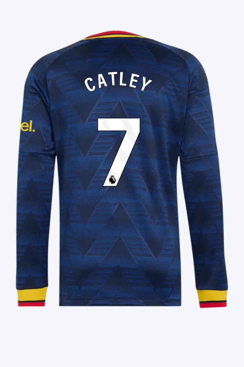 Catley 7 Voetbalshirt - Arsenal FC 26/27 Uit Authentic Longsleeve
