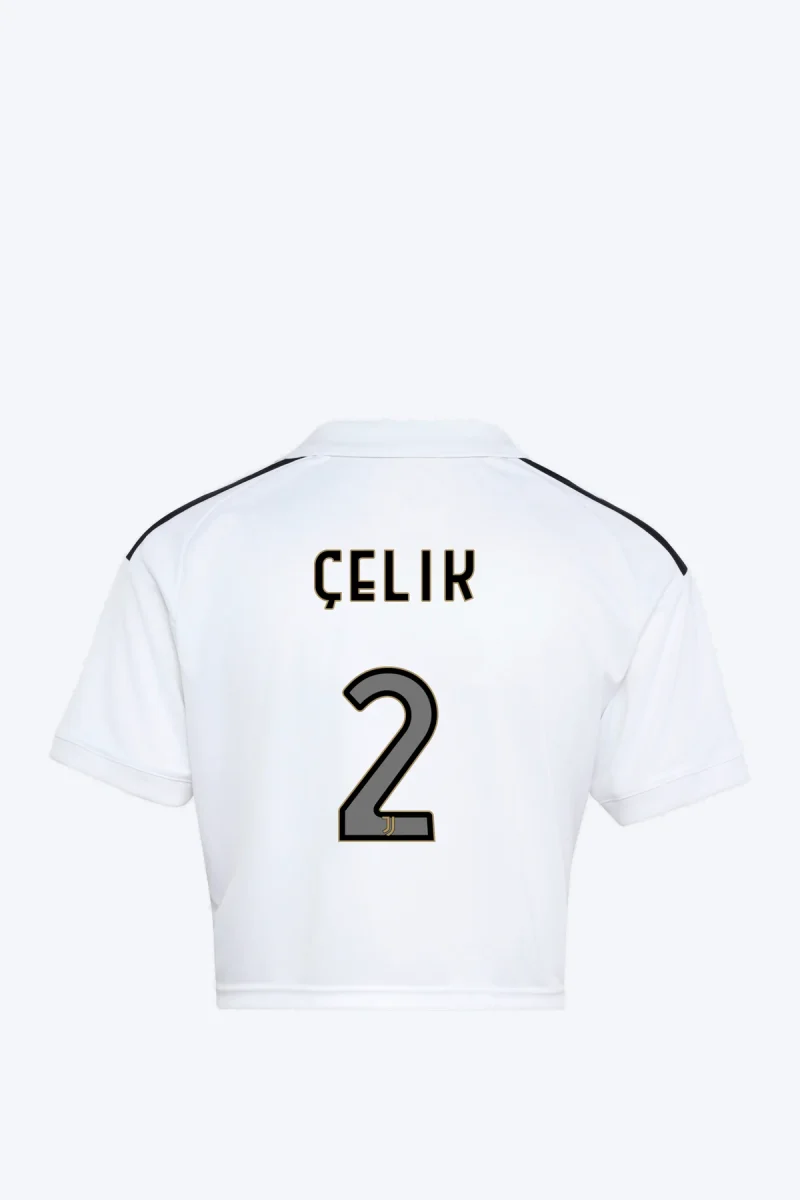 Çelik 2 Voetbalshirt - Juventus 26/27 Thuis Cropped