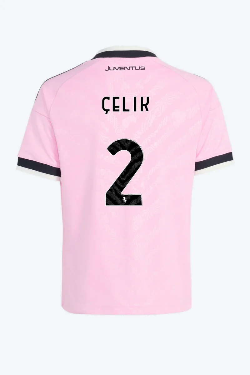 Çelik 2 Voetbalshirt - Juventus 26/27 Uit Kids