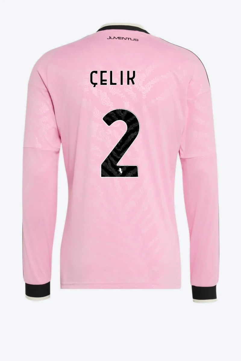 Çelik 2 Voetbalshirt - Juventus 26/27 Uit Lange Mouw