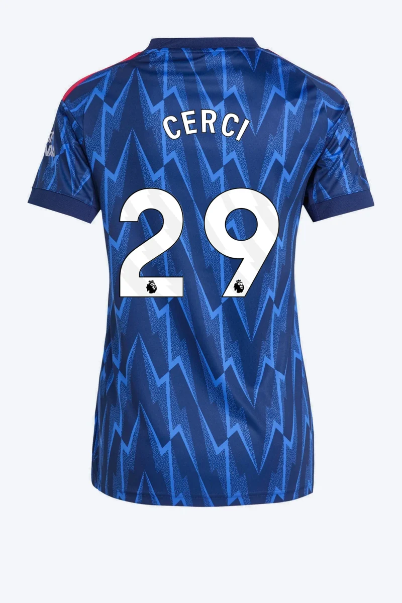 Cerci 29 Voetbalshirt - Arsenal 25/26 Uit