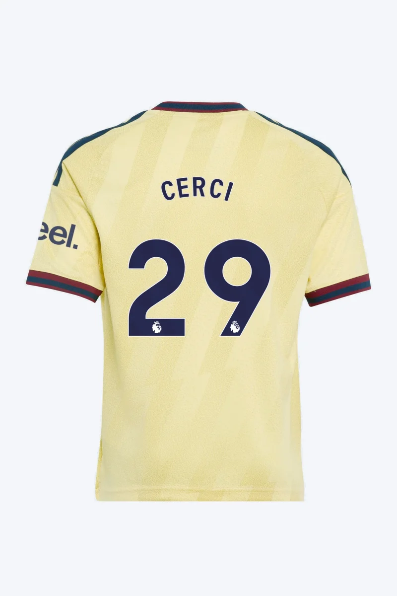 Cerci 29 Voetbalshirt - Arsenal FC 26/27 Derde Kids