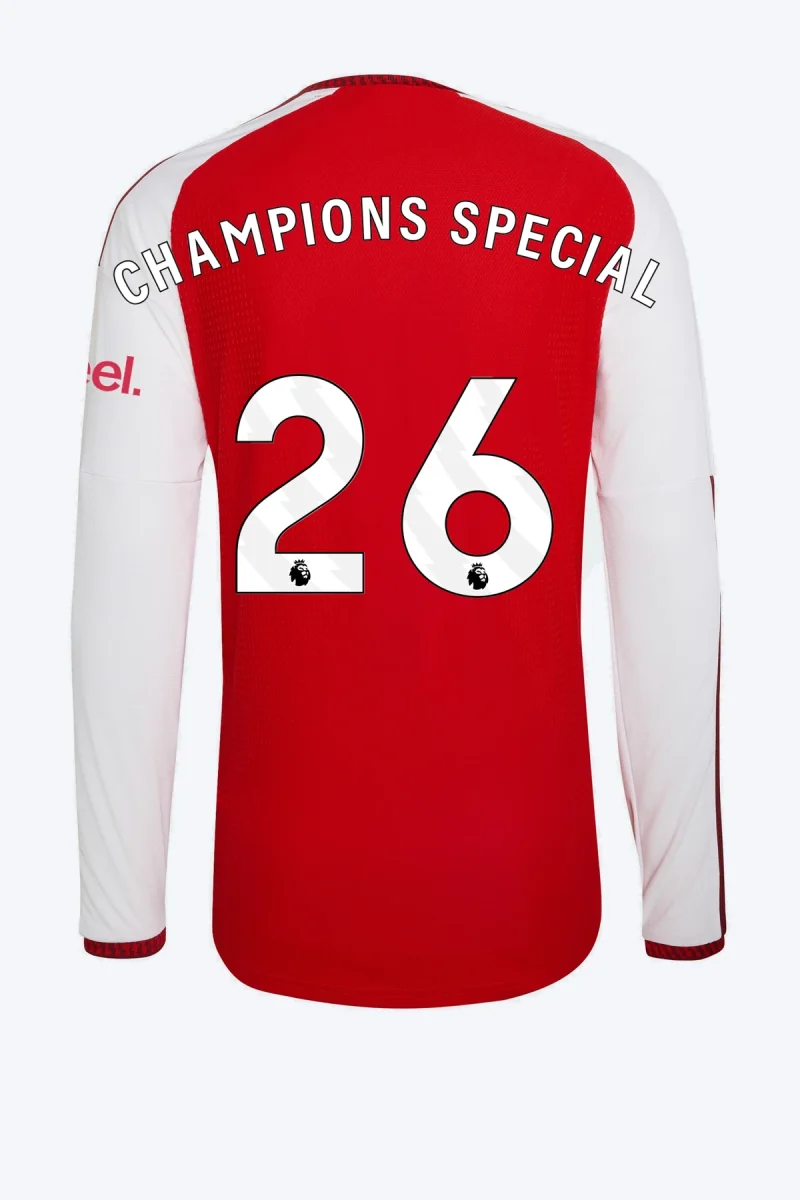 Champions Special 26 Voetbalshirt - Arsenal FC 26/27 Thuis Authentic Lange Mouw