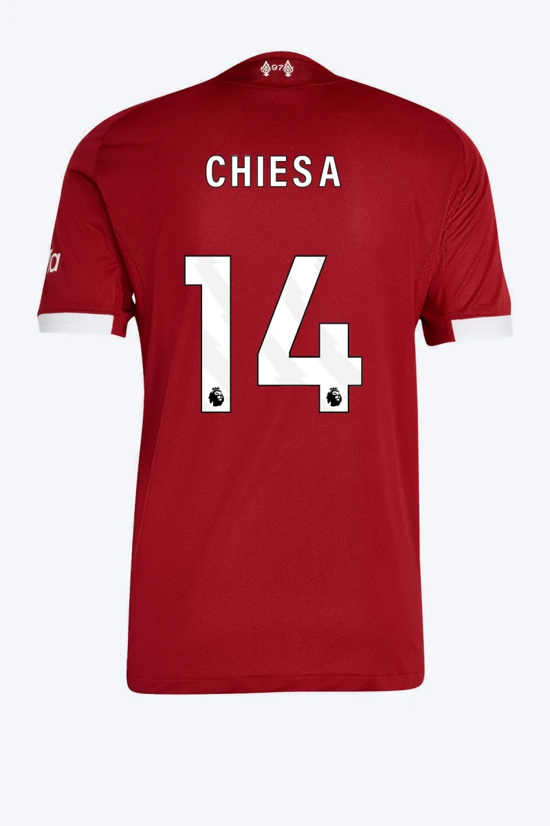 Chiesa 14 Voetbalshirt - Liverpool FC 25/26 Thuis Authentic