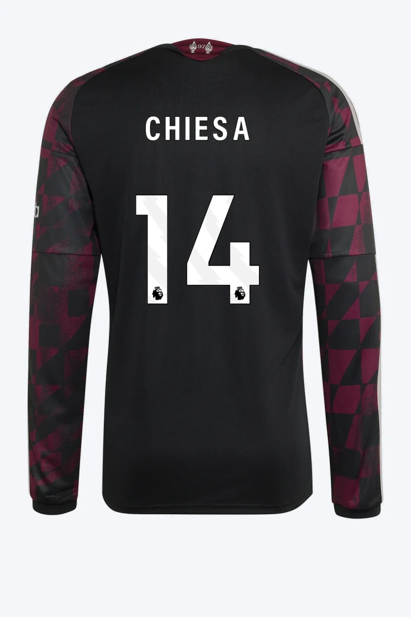 Chiesa 14 Voetbalshirt - Liverpool FC 26/27 Derde Longsleeve