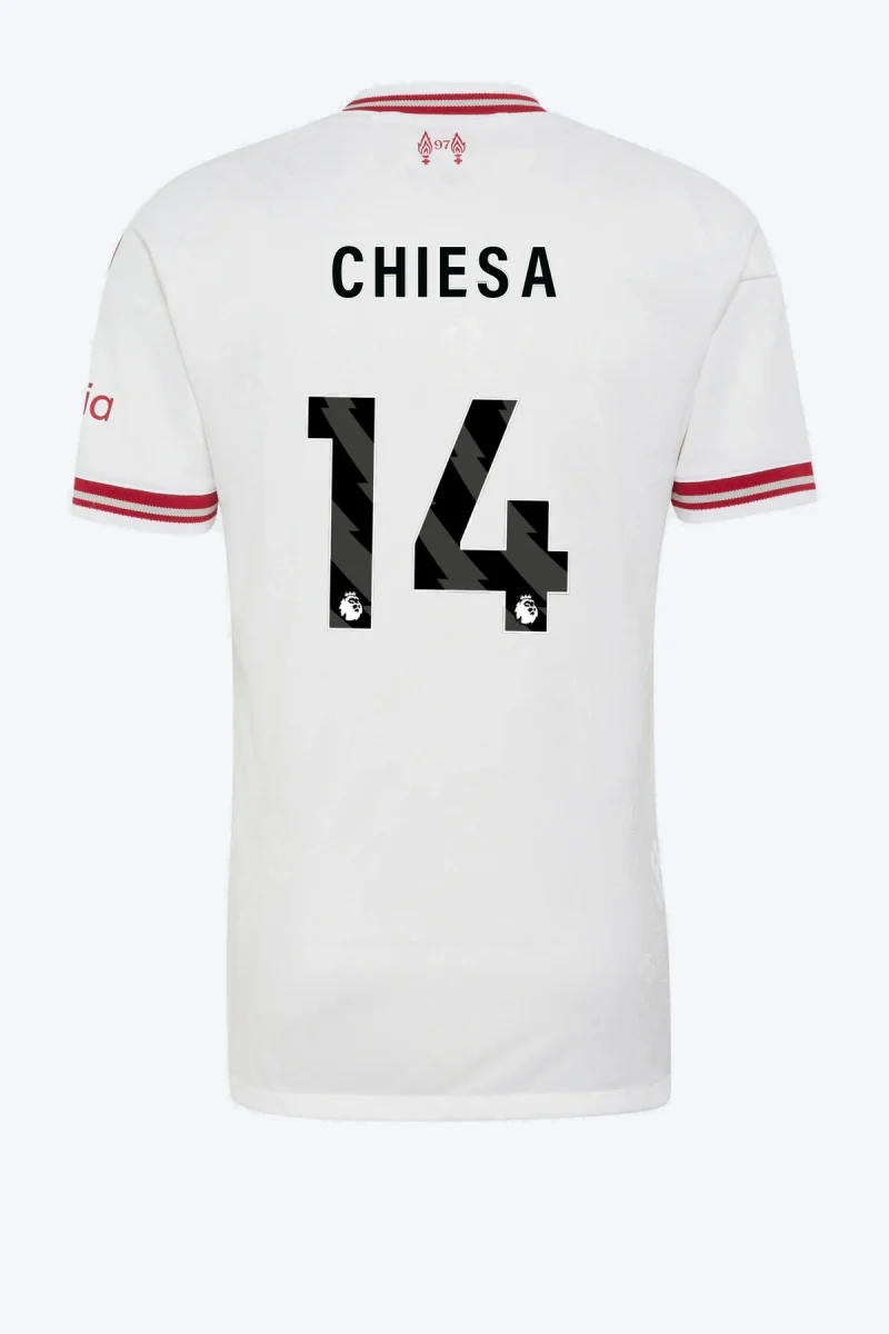 Chiesa 14 Voetbalshirt - Liverpool FC 26/27 Uit Authentic
