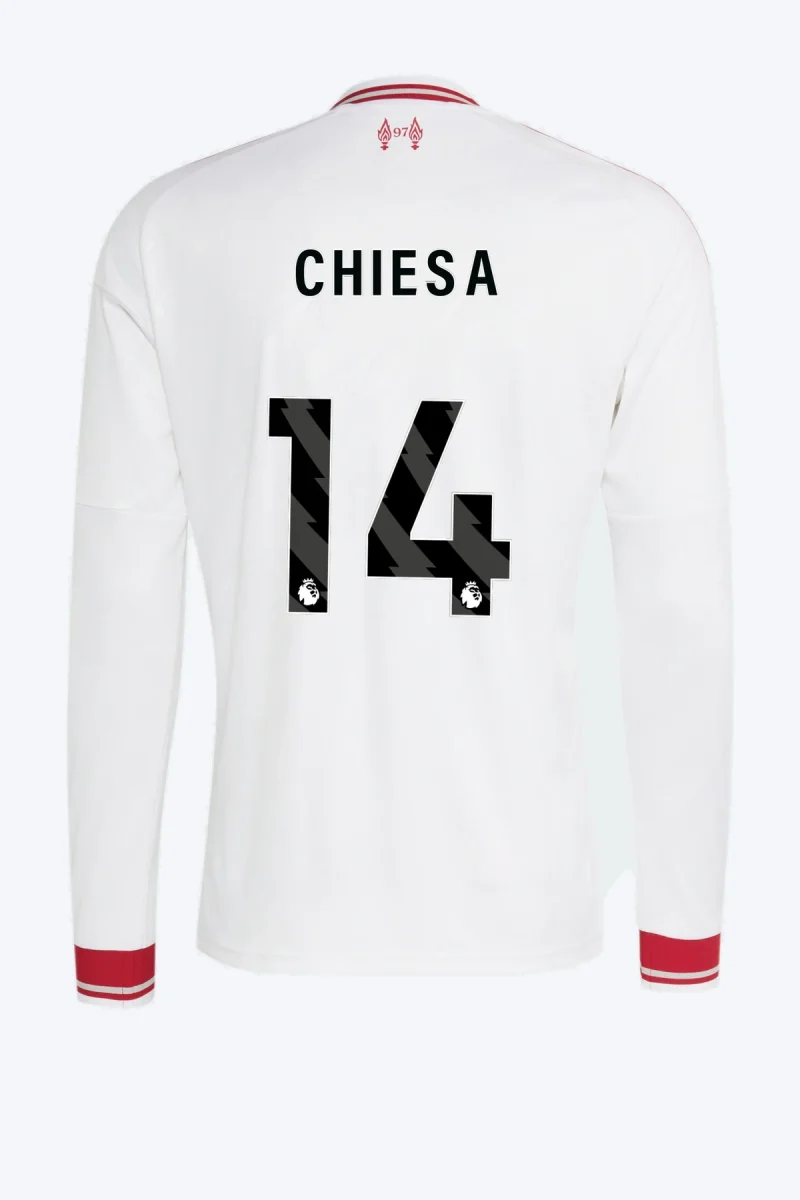 Chiesa 14 Voetbalshirt - Liverpool FC 26/27 Uit Longsleeve