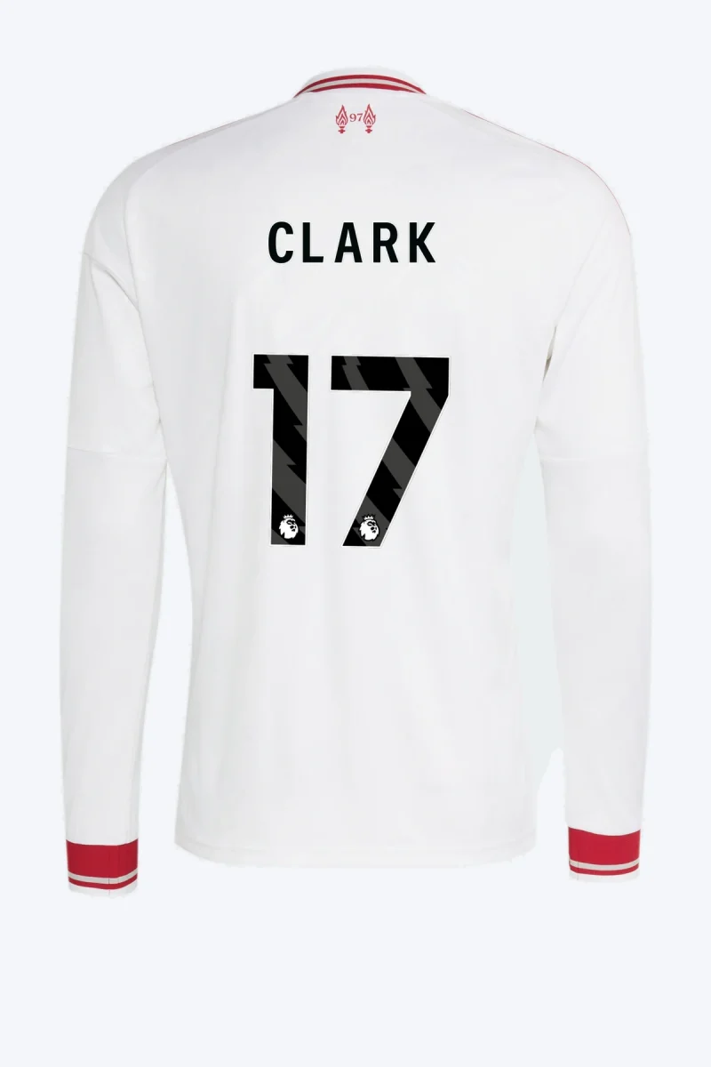 Clark 17 Voetbalshirt - Liverpool FC 26/27 Uit Longsleeve