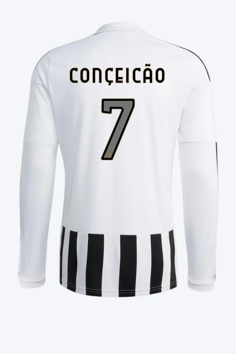Conçeicão 7 Voetbalshirt - Juventus 26/27 Thuis Lange Mouw