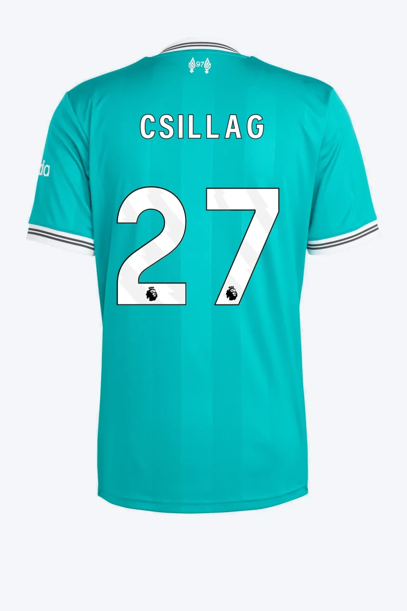 Csillag 27 Voetbalshirt - Liverpool FC 25/26 Derde
