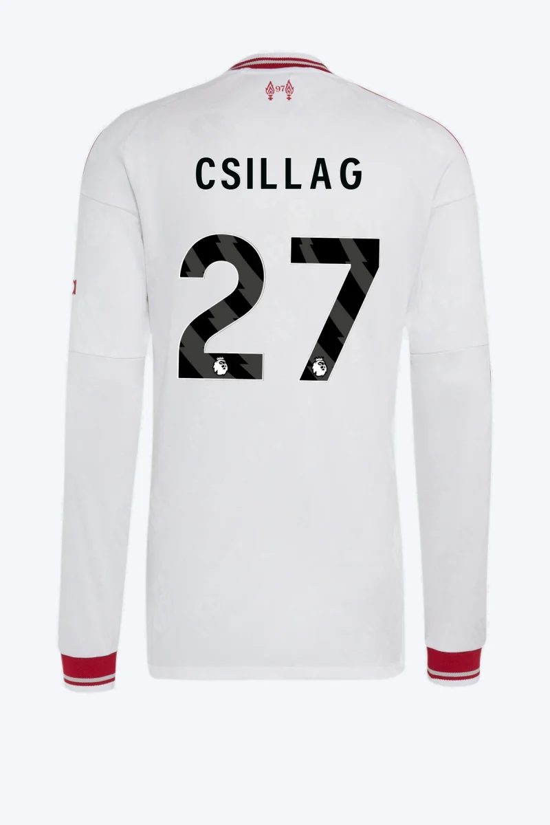 Csillag 27 Voetbalshirt - Liverpool FC 26/27 Uit Authentic Longsleeve