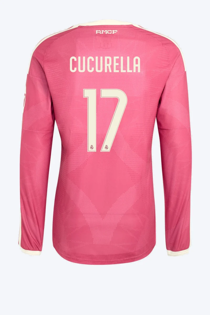 Cucurella 17 Voetbalshirt - Real Madrid 26/27 Derde Authentic Lange Mouw