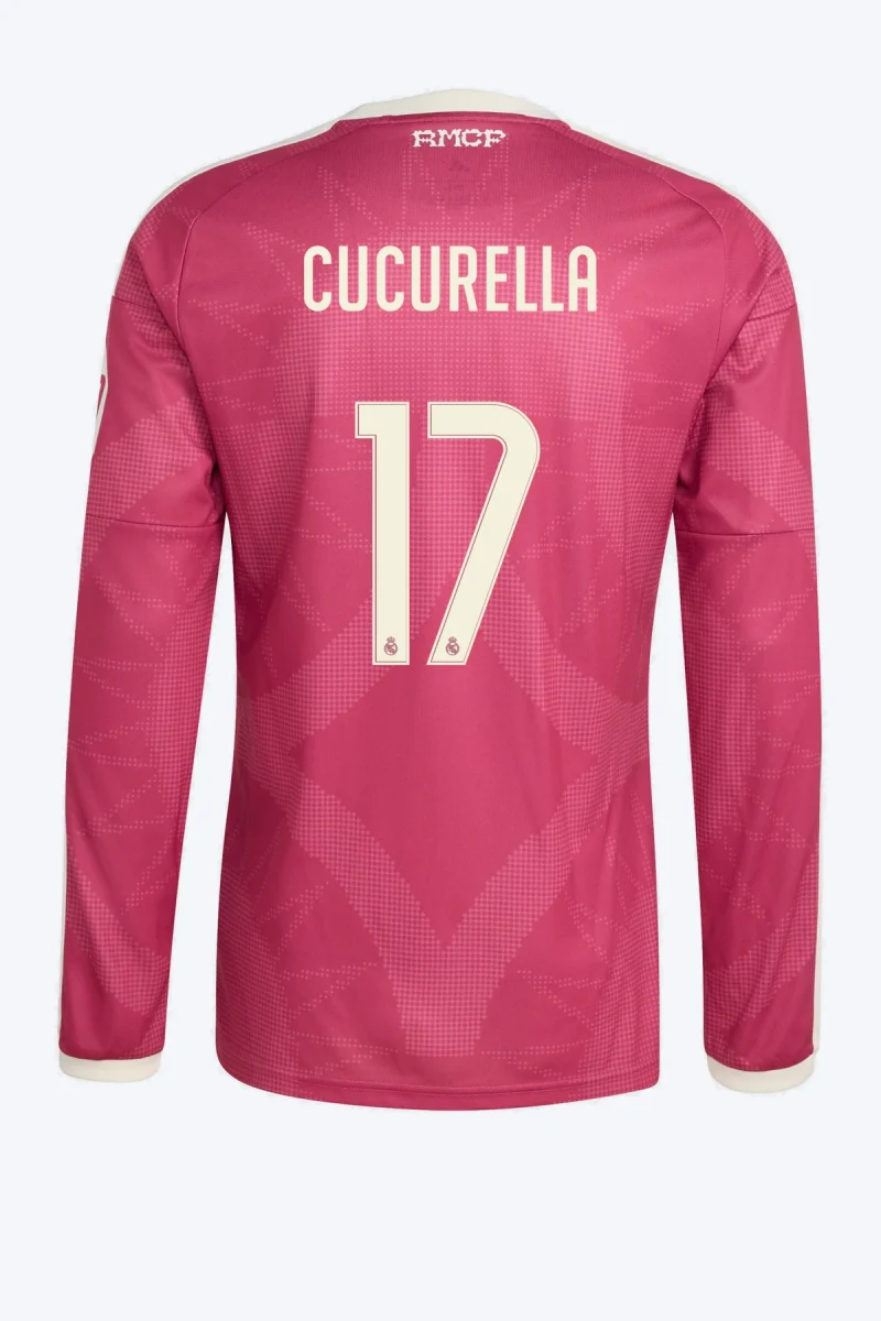 Cucurella 17 Voetbalshirt - Real Madrid 26/27 Derde Lange Mouw