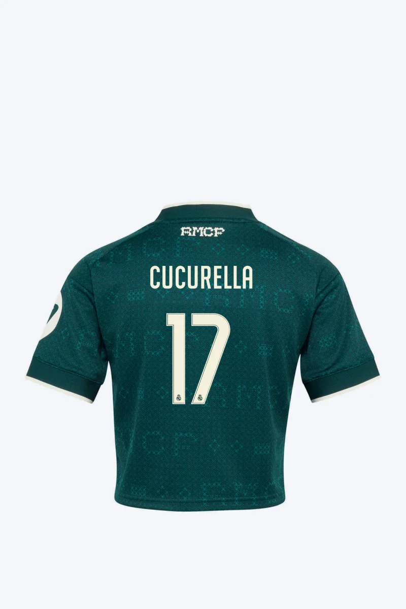 Cucurella 17 Voetbalshirt - Real Madrid 26/27 Uit Cropped