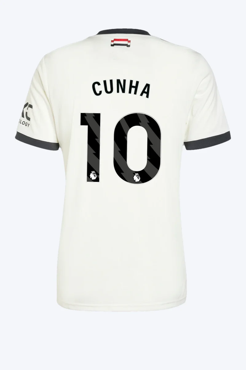 Cunha 10 Voetbalshirt - Manchester United 24/25 Derde