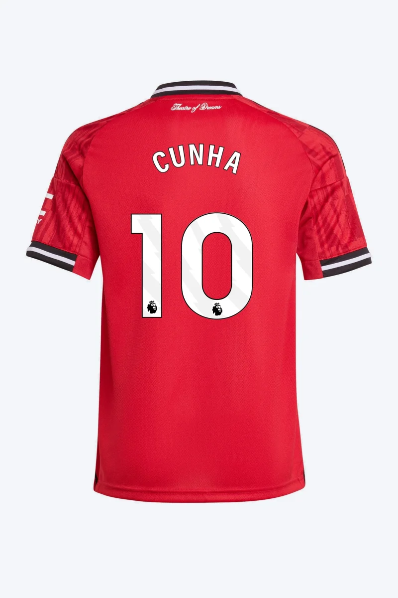 Cunha 10 Voetbalshirt - Manchester United 25/26 Thuis