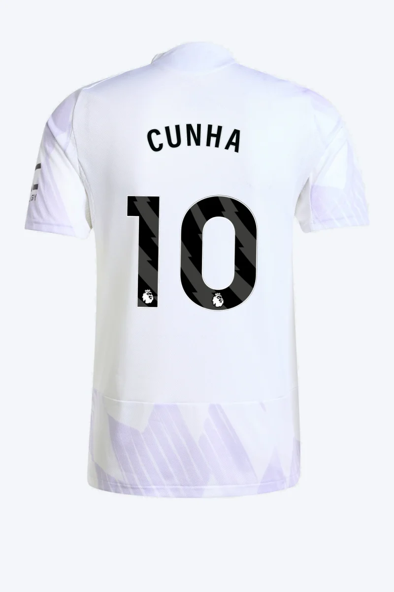 Cunha 10 Voetbalshirt - Manchester United 25/26 Uit Authentic