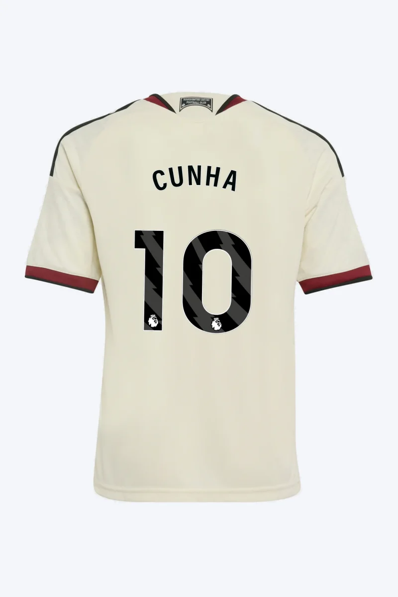 Cunha 10 Voetbalshirt - Manchester United 26/27 Derde Kids