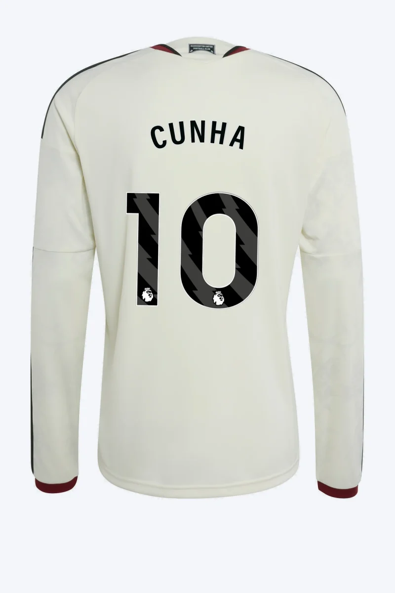 Cunha 10 Voetbalshirt - Manchester United 26/27 Derde Longsleeve