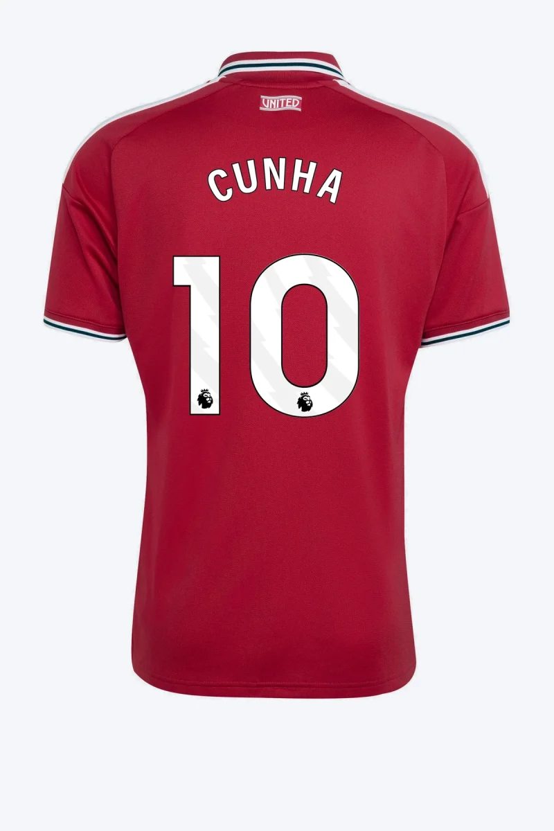 Cunha 10 Voetbalshirt - Manchester United 26/27 Thuis