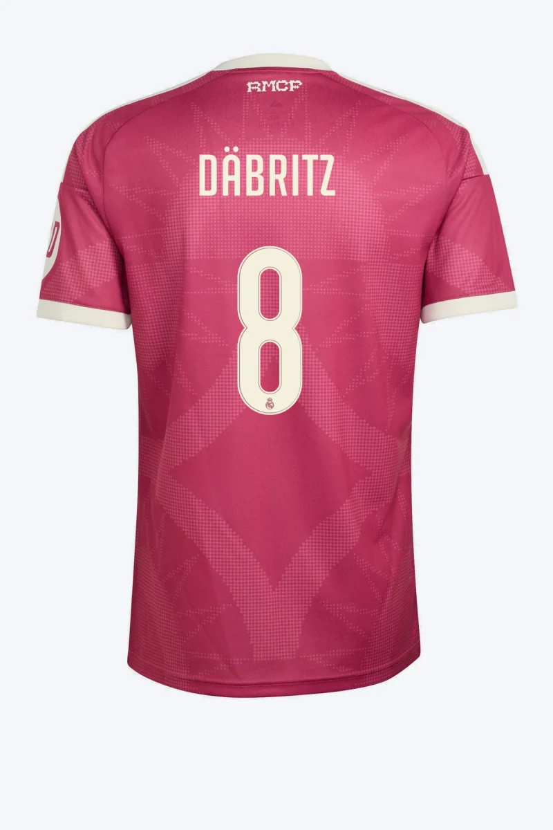 Däbritz 8 Voetbalshirt - Real Madrid 26/27 Derde