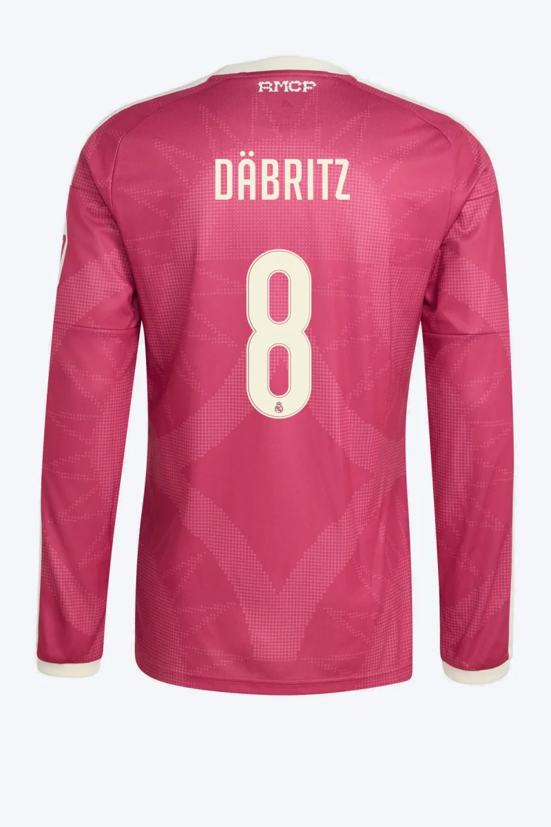 Däbritz 8 Voetbalshirt - Real Madrid 26/27 Derde Lange Mouw